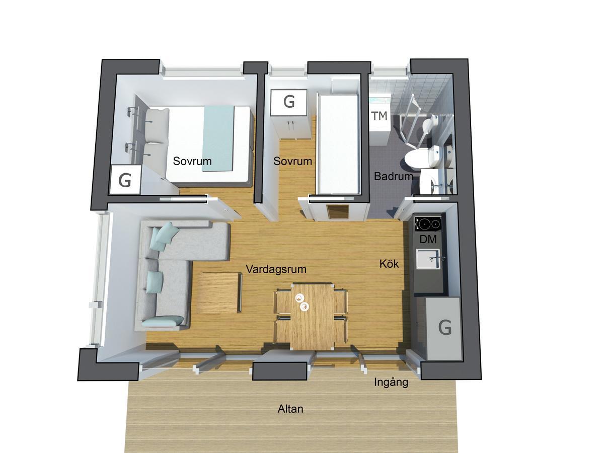 Apartmán Kostergarden Sydkoster Pokoj fotografie